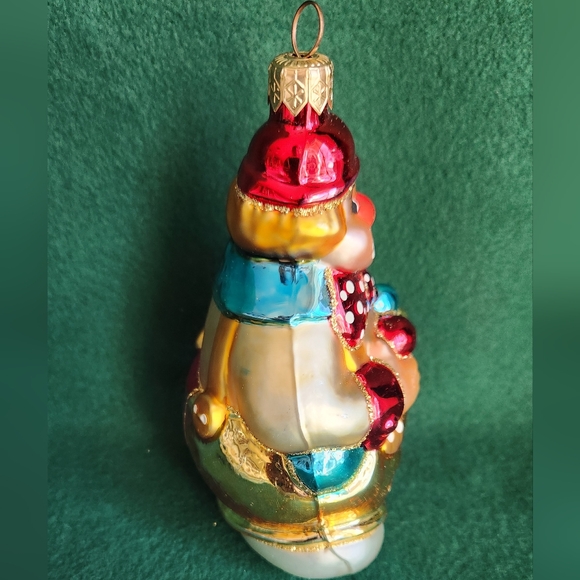 Vintage Glass Clown Ornament Christmas Decor - Picture 3 of 7